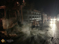 Миколаївська область: рятувальники Вознесенського району двічі виїжджали на гасіння пожеж
