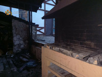 Харківський район: бійці ДСНС ліквідували пожежу на приватному домоволодінні