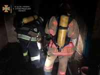 На Кіровоградщині протягом доби виникло п’ять пожеж різного характеру, на одній із яких виявили тіло чоловіка