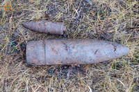 Хмельницький район: сапери ДСНС знищили 2 артилерійських снаряди часів Другої світової війни