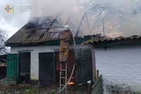 Полтавський район: внаслідок пожежі у літній кухні загинув чоловік