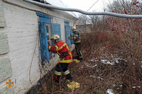 М. Синельникове: вогнеборці ліквідували пожежу у житловому будинку