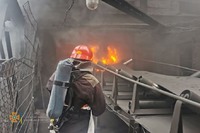 М. Авдіївка: рятувальники ліквідували пожежу на підприємстві