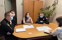 Робоча зустріч з працівниками відділення поліції