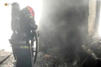 Шепетівський район: полонські рятувальники ліквідували пожежу житлового будинку
