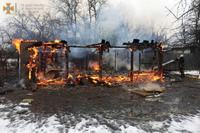 Чернігівські вогнеборці впродовж минулої доби ліквідували 7 пожеж, одна людина загинула, ще одну врятовано