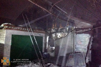 Дніпровський район: ліквідовано пожежу в приватному будинку