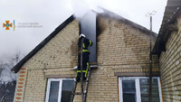 Харківський район: рятувальники ліквідували пожежу в житловому будинку
