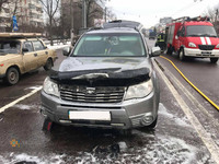 М. Львів: вогнеборці ліквідували займання автомобіля