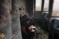 Павлоградський район: під час пожежі постраждала жінка та двоє дітей, з них 1 дитину врятовано