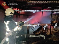 Білоцерківський район: ліквідовано загорання господарчої будівлі та соломи