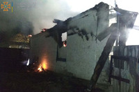 Чернігівський район: під час пожежі житлового будинку загинуло дві людини