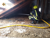 Полтавський район: вогнеборці ліквідували пожежу у приватному житловому будинку