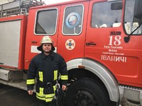 У селищі Іваничі вогнеборець порятував шістьох людей під час пожежі у новорічну ніч