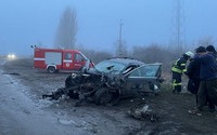 Херсонщина: бериславські рятувальники надали допомогу при ДТП