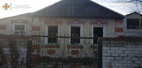 Харківський район: вогнеборці спільно з працівниками місцевої пожежної команди ліквідували пожежу в приватному домоволодінні