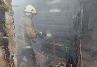 На Путивльщині рятувальники ліквідували загоряння житлового будинку