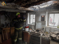 У Звенигородському районі рятувальники ліквідували пожежу надвірної споруди