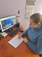 Пробаціонер Пирятинщини долучилась до написання Всеукраїнського диктанту національної єдності