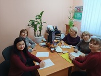 Круглий стіл за участю працівників пробації Миргородського РВ та волонтерів щодо підвищення компетентності та подальшої співпраці.