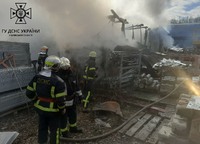 Обухівський район: вогнеборці ліквідували загорання складського приміщення