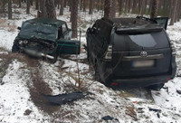 Поліція Полтавщини встановлює обставини ДТП, в якій травмований водій легковика