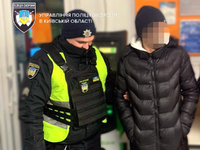 У Вишгороді поліція охорони затримала чоловіка за крадіжку у магазині