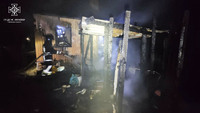 Київська область: рятувальники ліквідували пожежу, що виникла внаслідок вибуху газового балону