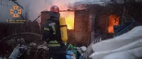 Під час ліквідації пожежі житлового будинку вогнеборцями виявлено тіло загиблого чоловіка
