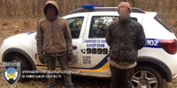 На Бориспільщині затримали чоловіків за незаконну вирубку дерев