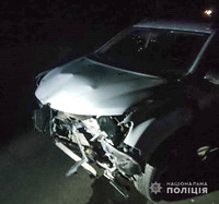 На Полтавщині поліція оперативно встановила водія, який здійснив ДТП та втік з місця пригоди