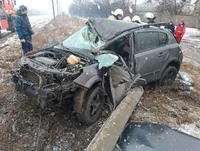 Харківський район: рятувальники деблокували тіло загиблого у результаті ДТП чоловіка