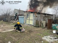 Білгород-Дністровський район: вогнеборці ліквідували пожежу в гаражі