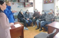 Знайомство клієнтів пробації  із громадською організацією «Інтерсос» на Котелевщині