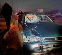 Внаслідок наїзду автомобіля в Івано-Франківську загинула жінка: поліцейські встановлюють обставини автопригоди