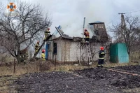 Синельниківський район: ліквідовано пожежу в дачному будинку
