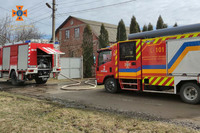 На Вінниччині бійці ДСНС тричі за добу виїжджали на ліквідацію пожеж в житловому секторі