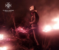 Рятувальники Київщини продовжують боротися з пожежами у природних екосистемах