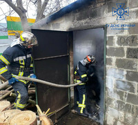 Обухівський район: рятувальники ліквідували загорання господарчої будівлі
