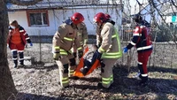 Коростень: під час ліквідації пожежі в житловому будинку вогнеборці врятували 58-річного чоловіка