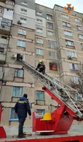 На пожежі у м. Олександрія рятувальниками врятовано власника квартири