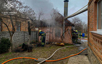 На Вінниччині ліквідовано дві пожежі на території приватних домоволодінь