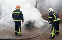 Вишгородський район: рятувальники ліквідували загорання легкового автомобіля