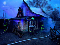 Бучанський район: рятувальники ліквідували загорання господарчої споруди