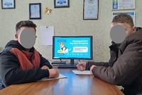 Неповнолітні клієнти пробації Кегичівщини  долучились до  написання всеукраїнського диктанту на тему мінної небезпеки