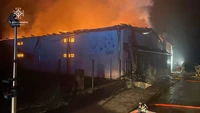 Яворівський район: вогнеборці ліквідували пожежу в магазині будівельних матеріалів