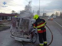 Вишгородський район: ліквідовано загорання автомобіля