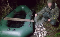 Поліція Полтавщини виявила браконьєра на річці Дніпро
