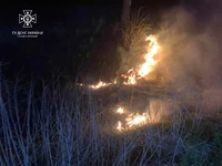 Протягом доби вогнеборці двічі ліквідовували пожежі сухої трави