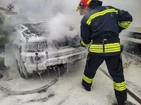 Рятувальники ліквідували пожежі двох автомобілів